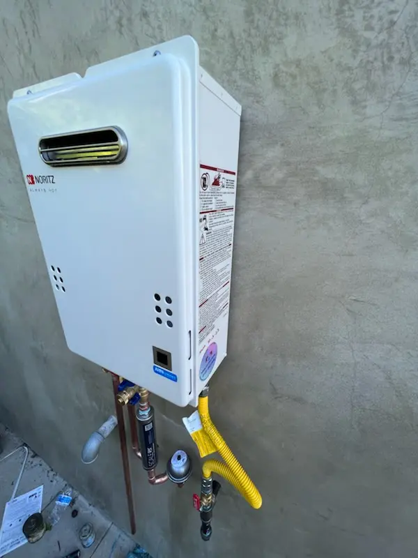 Tankless water heater installation for Benton Harbor homes