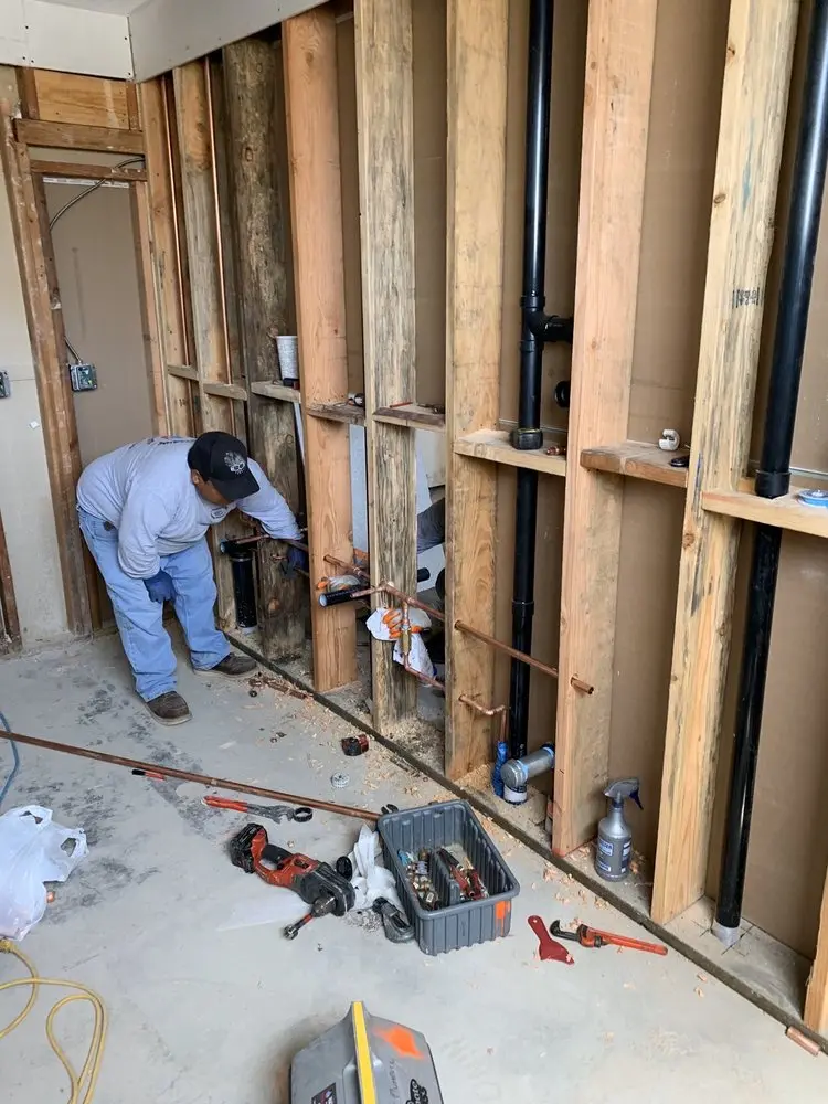 Commercial rough-in plumbing for Commercial Plumbing in Benton Harbor